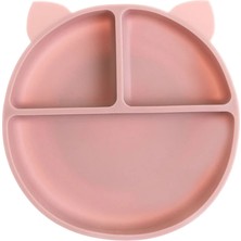 Vakumlu Silikon Mama Tabağı Lila