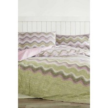 Özdilek Nev Undulatis Nevresim Takımı Çift Kişilik Yeşil