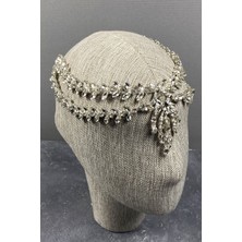 Özbience Gümüş Sultan Alınlık ve Gelin Kına Tacı, Şık Saç Aksesuarı