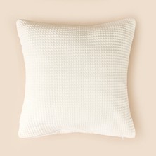 Matmel Soft Luma Kırlent Kılıfı - Ekru - 45X45 cm