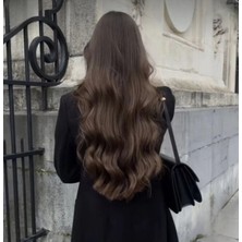 Özbience Dalgalı Yarımay Postiş Saç, Gerçek Saç Dokusu, Isıya Dayanıklı