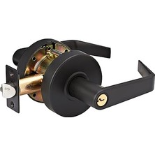 SHC4200 Lock SLCHSR10B Ağır Hizmet Kolu Tarzı, 2. Sınıf Ticari Depo Kapı Kilidi, Çarpma Durdurucu, Y