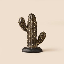 Matmel Deco Kaktüs Dekoratif Obje - Siyah / Altın