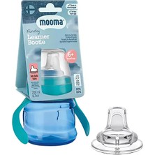 Mooma Kindy Alıştırma Bardağı 200 ml 6+ Ay Su Mavisi (2 Adet)