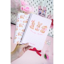 Victoria's Journals A5 Spiralli Okul Defteri 2’li Set – Düz Soft Touch Kapak
