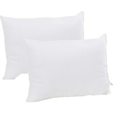 Tusebu 2’li Bebek Yastık Seti – Yumuşak, Orta Dolgulu, Makinede Yıkanabilir (Beyaz)