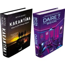 İndigo Kitap Karantina 1 Ciltli ve Daire 7 Ciltli (Beyza Alkoç) 2'li Set