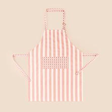 Matmel Soft Riga Mutfak Önlüğü - Pembe / Ekru - 54X78 cm