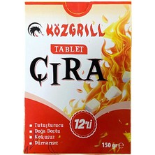 Közgrill Tablet Çıra 12'li 150 G 5 Adet