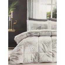 Özdilek Ranforce Çift Kişilik Uyku Seti Frunze Gri