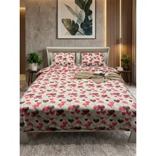 Tekstil Vagonu Çift Kişilik Lastikli Nevresim Takımı ,yumuşak Dokulu