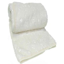 Özdilek Embos Bebek Battaniyesi Krem