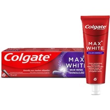 Colgate Max White Purple Reveal Diş Macunu 75 ml 5 Adet