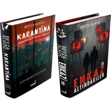 İndigo Kitap Karantina 2 Ciltli ve Enkaz Altındakiler 2 Ciltli (Beyza Alkoç) 2'li Set
