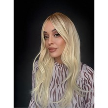 Özbience Gerçek Saç Dokusu Medikal Peruk, Cilt Görünümlü Tepe, Hediye Bonesi