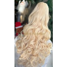 Özbience Uzun Dalgalı Kıvırcık At Kuyruğu Fiber Postiş, Trend ve Şık Tasarım