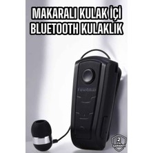 Astraltech Makaralı Bluetooth Kulaklık Çağrı Cevaplama Kablolu Uzun Pil Ömrü