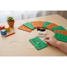 Keskin Nakış Keçe Rakamlar Dikiş Seti