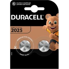 365Dükkan Duracell CR2025 Lityum Pil (2'li Paket)