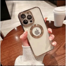 Epro iPhone 14 Pro Kamera Lens Koruyuculu Magsafe Şarj Özellikli Arkası Şeffaf Yanları Renkli Kılıf