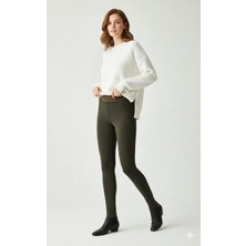 Mixdore Kadın Peluş Tayt Yüksek Bel Kışlık Termal Kadın Külotlu Çorap 0458