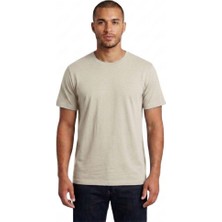 Trender O Yaka Basic Erkek T-Shirt 100-03 Taş
