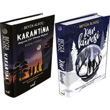 İndigo Kitap Karantina 5 Ciltli ve Kar Küresi Ciltli (Beyza Alkoç) 2'li Set
