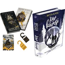 İndigo Kitap Misafir Ciltli ve Kar Küresi Ciltli (Beyza Alkoç) 2'li Set