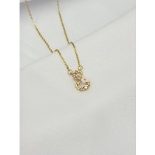 SY Aksesuar Çelik Prenses Harf Kolye