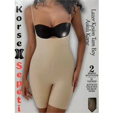 Form Angel Korse Sepeti Lazer Kesim Tam Boy Boydan Askılı Korse 3010