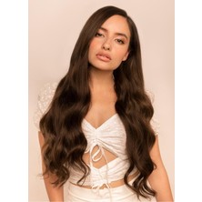 Özbience Koyu Kahve Yarım Ay Çıt Çıt, Şık ve Dayanıklı, Doğal Görünüm