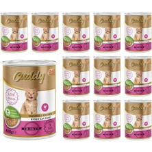 Hype Store Yavru Kedi Tavuklu ve Jöleli Konserve Mama 400 gr x 12 Adet