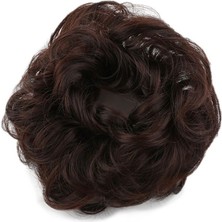 Özbience Şık ve Zarif Kahverengi Topuz Tokası, Saç Aksesuarı