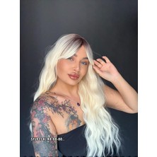 Özbience Gerçek Saç Peruk, Tepe Baş Derisi Görünümlü, Yüksek Kalite, Doğal Görünüm