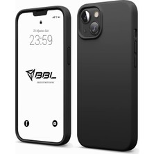 Hype Store iPhone Kılıf Ince Sıvı Silikon 3 Katmanlı Tam Kaplamalı Yumuşak Jel Kauçuk Kılıf Kapak (Siyah, Iphon