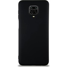 Hype Store Iletişim Xiaomi 9 Pro ile Uyumlu Kapak ile Uyumlu Içi Kadife Lansman Silikon Kılıf - Siyah