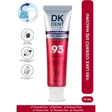 DKDENT 2 Adet Dermokil Dk Dent Maksimum Leke Giderici Diş Macunu 75 ml