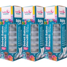 Baby Waybe 3'lü Bebek Bakım  Temizlik  Hijyen Mendili 30 x 4,5 ml Seyahat Boy