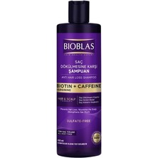 3 Adet Bioblas Biotin+Caffeine Şampuan 400ML