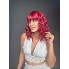 Özbience Gerçek Saç Dokusunda Tepe Bölümü Cilt Görünümlü Medikal Peruk Hediye