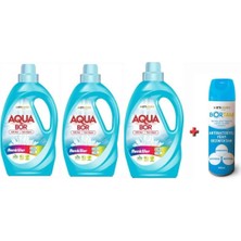 Boron Doğal Mineralli Renkliler Için Sıvı Çamaşır Makinesı Deterjanı Sıvı 3*2.15L 99 Yıkama+ Dezenfektan