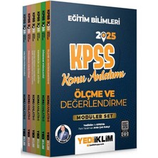 Yediiklim / Kpss 2025 Eğitim Bil Modüler Set Konu Anlatım