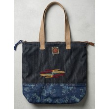 Old Cotton Denim / Kot Kumaş Bohem Omuz Çantası – Angelica