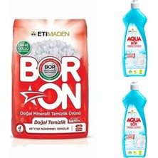 Boron Toz Deterjan 4 kg 26 Yıkama +2 Adet Aquabor Bulaşık Deterjanı