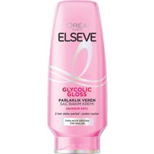 3 Adet Elseve Glycolic Gloss Parlaklık Veren Saç Bakım Kremi 250 ml