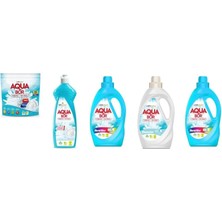 Boron Aquabor Doğal Mineralli Tablet + Bulaşık + Sıvı Renkliler + Sıvı Beyaz  + Sıvı Renkliler Set