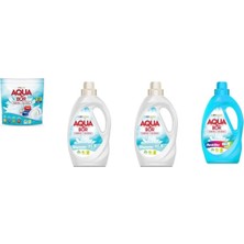 Eti Maden Aquabor Doğal Mineralli Tablet + Sıvı Beyaz  + Sıvı Beyaz + Sıvı Renkliler 4 Lü Set