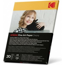 Kodak Fine Art Paper - Ivory - 230GSM -A4/20