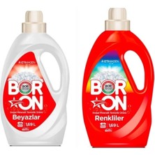 Boron Çamaşır Deterjanı Sıvı Renkli ve Beyazlar Için 26*2 Yıkama
