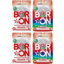 AQUABOR Boron Çamaşır Makinesi Deterjanı Renkliler Için Toz 8 kg Beyazlar Için Toz 8 kg